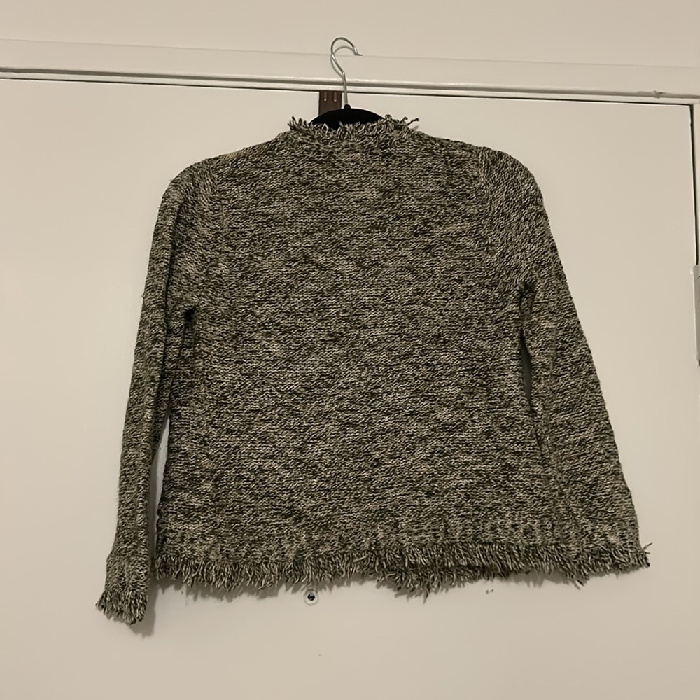 Anthropologie Women’s Angel of the North Sweater Cardigan - Size Medium, Green - Picture 4 of 7